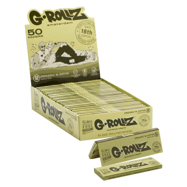 G-Rollz 50 Pack 1 1/4 Papers 50 Booklets