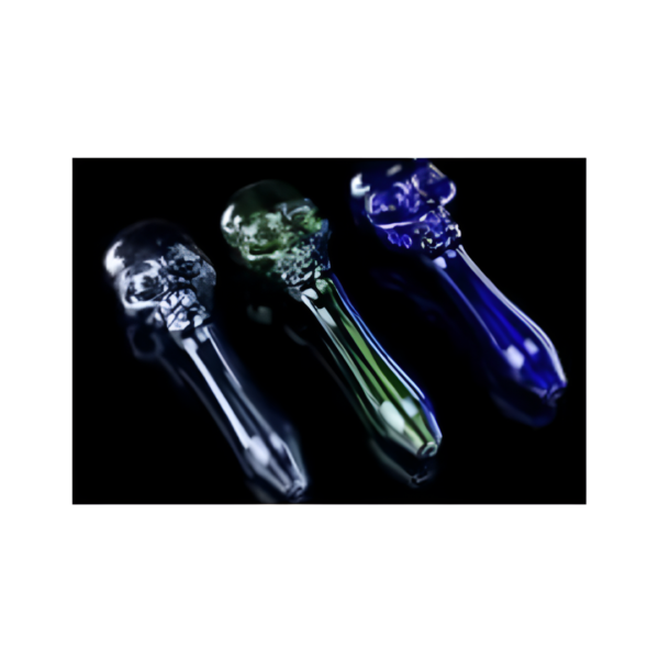 4" Clover Glass Hand Pipe YG-553