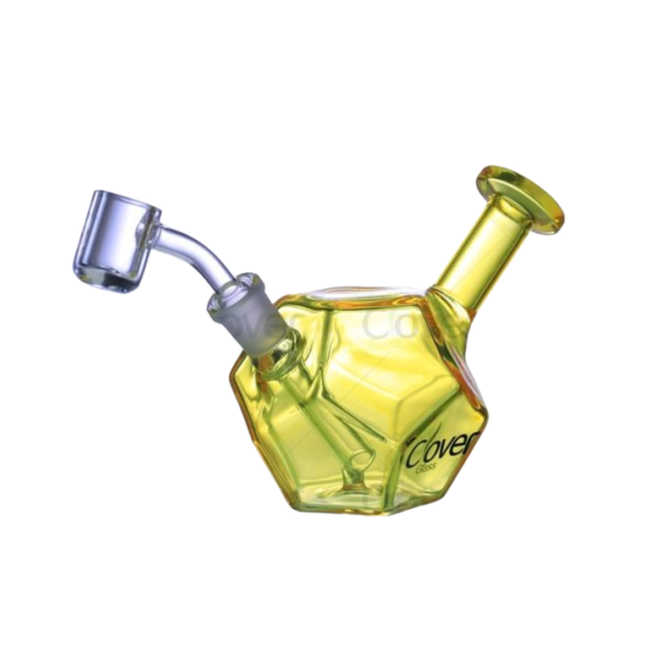 4" Clover Glass Bong WPE-806