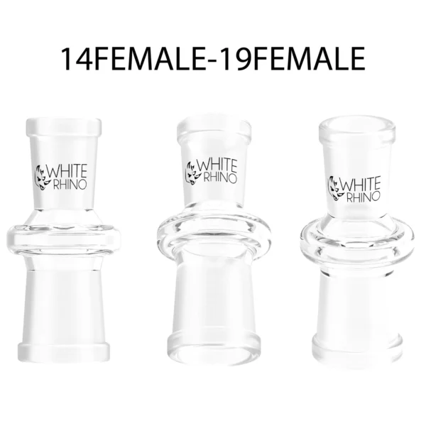 14MM FEMALE TO 19MM FEMALE CONVERTER - 10 COUNT JAR - GC1001 - Image 3