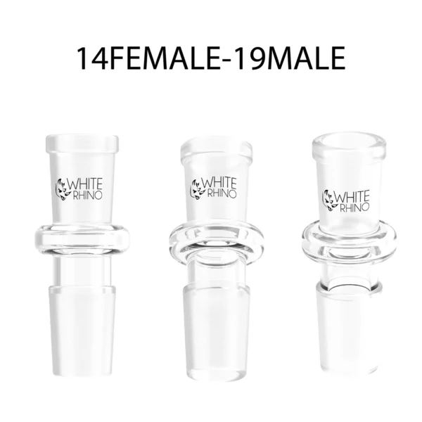 14MM FEMALE TO 19MM MALE CONVERTER - 10 COUNT JAR - GC1008 - Image 4