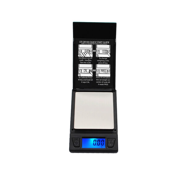 D-Tek T-DR100 x 0.01g Pocket Scale Black - Image 2