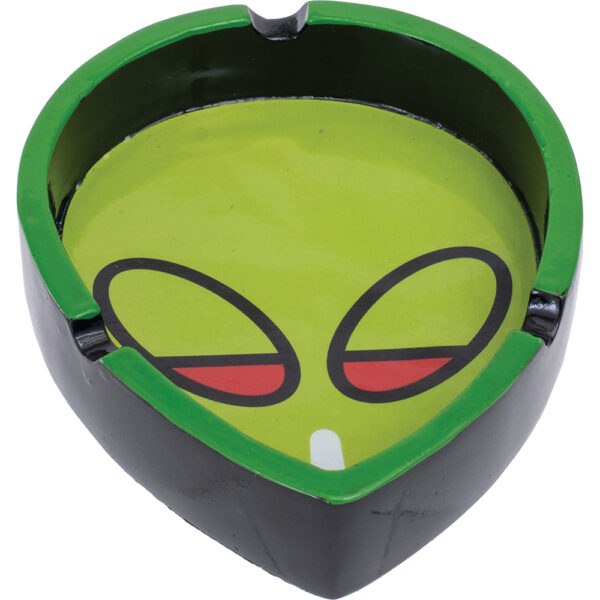 Alien Head Polystone Ashtrays - 8ct - Image 3