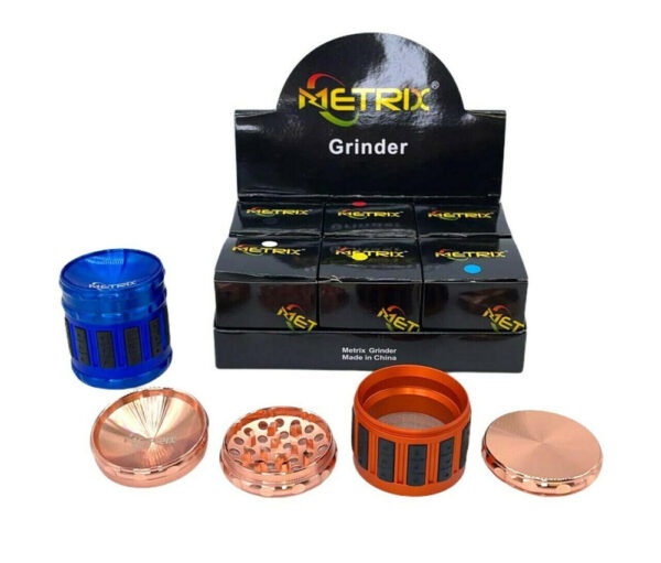 Metrix G-31 63mm 4 Layers Grinder - 6ct Display