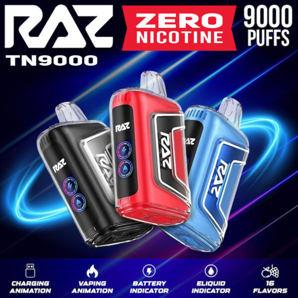 RAZ 9K Zero Nicotine