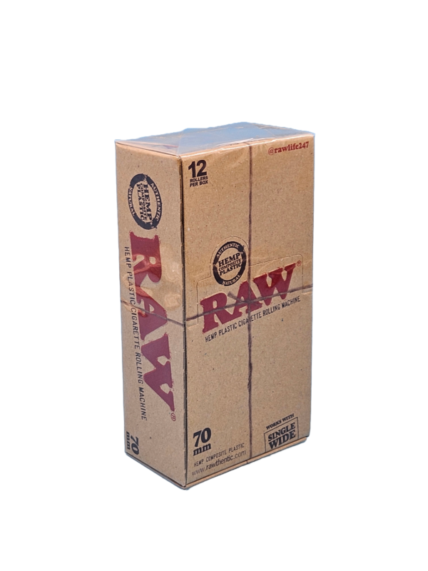 Raw 70mm Hemp Plastic Rolling Machine Single Wide