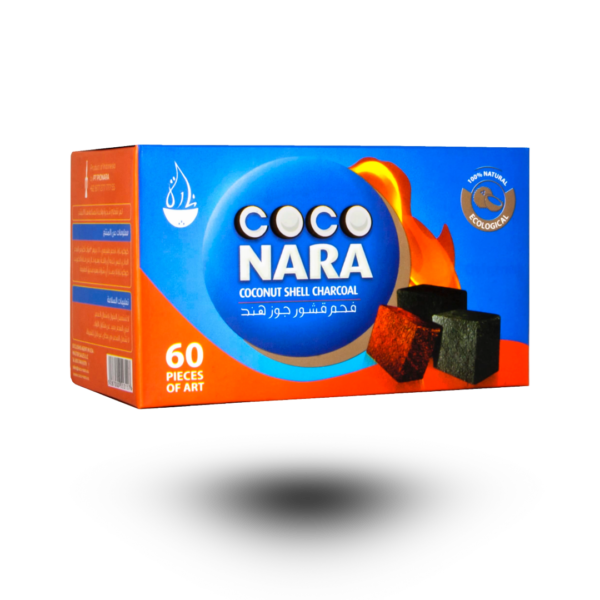 Coco Nara Hookah Natural Charcoals 60pcs