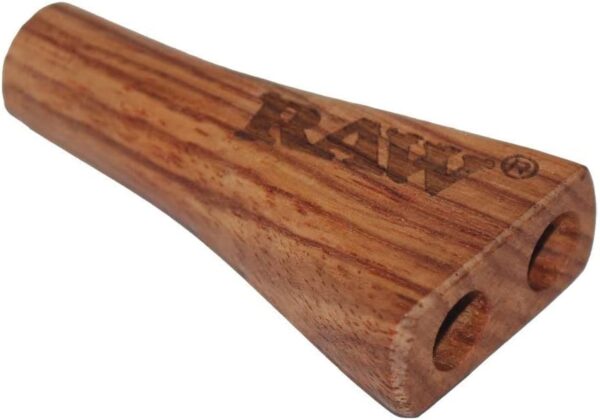 RAW Double Barrel Wooden Cigarette Holder 1-1/4 Size