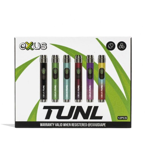 EXXUS TUNL Cartridge Vaporizer (12ct Display)