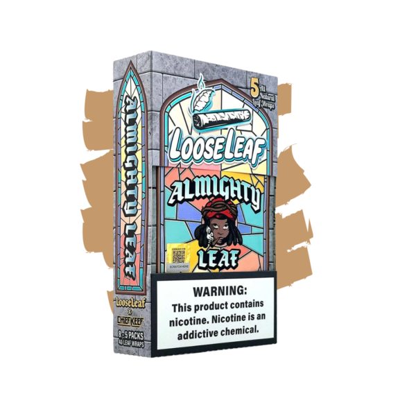 Chief Keef Almighty Leaf Looseleaf 5-Pack Wraps