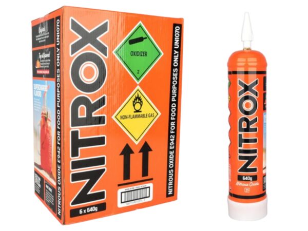 Nitrox Cream Charger 640g 6ct