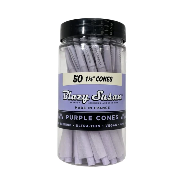 Blazy Susan Pink Pre Rolled Cones | 1-1/4″ | 50 Count